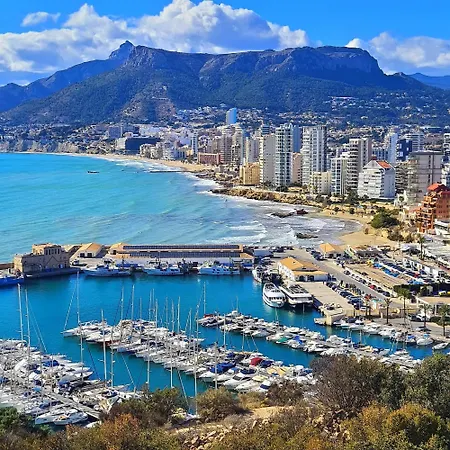 Esmeralda Panoramic Mediterranean Views Parking Calpe